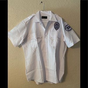 Security Guard button up shirt SOA size Large